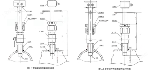 插入式电磁流量计结构图